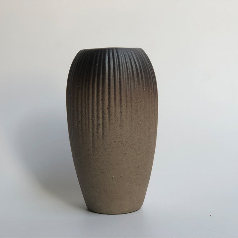 Ribbed Vase by House Kaolin in glazed ceramic, view 11